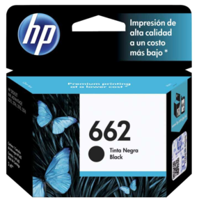 Cartucho de Impresión HP 662 Negro