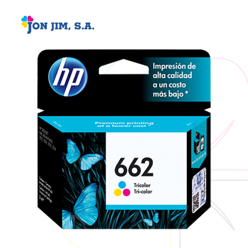 Cartucho de Impresión HP 662 Tricolor
