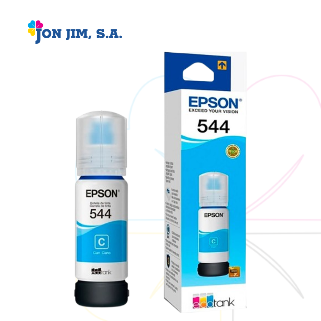 Botellas De Tinta Epson Cyan T544-AL