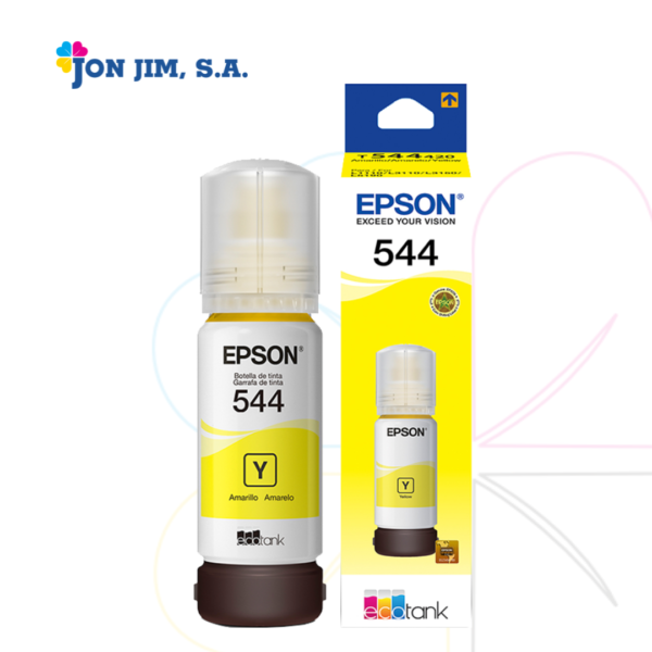 Botellas de Tinta Epson Amarillo T544-AL