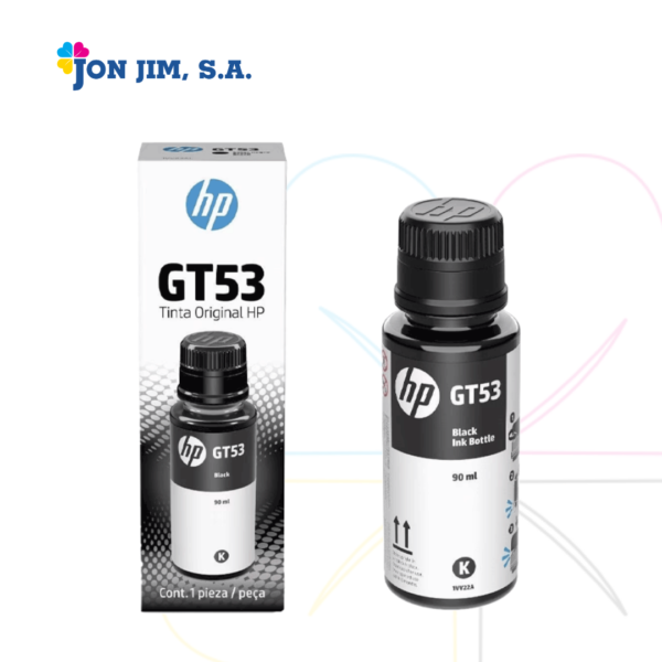 Botella de Tinta Negra HP GT53 1VV22AL