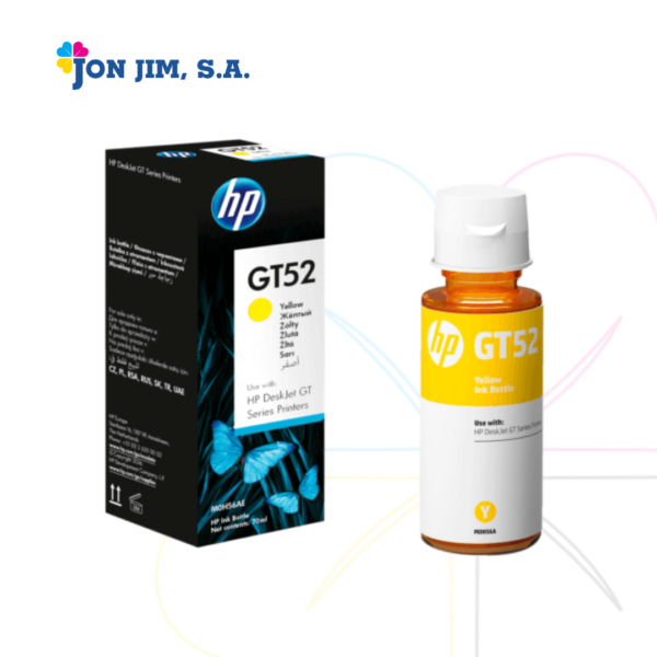 Botella de Tinta Amarilla HP GT52 M0H56AL