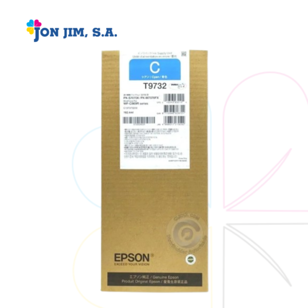 Tinta Epson T973 DURABrite Pro Cyan