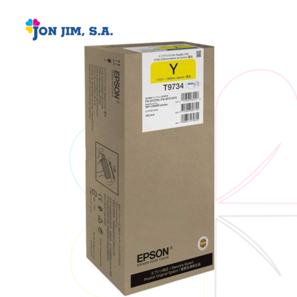 Tinta Epson T973 DURABrite Pro Amarrillo