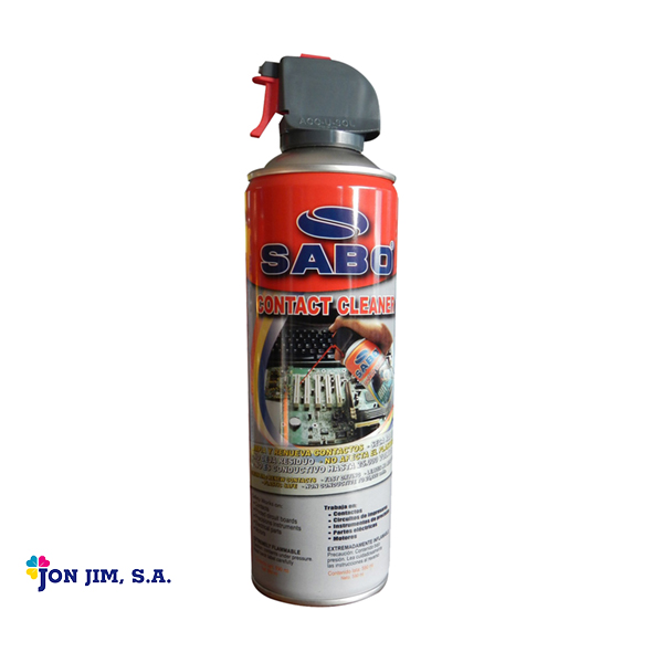 Limpiador de Contactos Contact Cleaner SABO 590 ml - JON JIM, SA