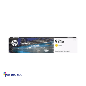 Cartucho de Impresión HP Pagewide 974A Amarillo L0R93AL
