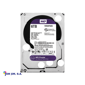 Disco Duro interno PURPLE de 6TB WD60PURZ