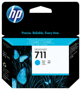 Cartucho De Impresión HP 711 Cian