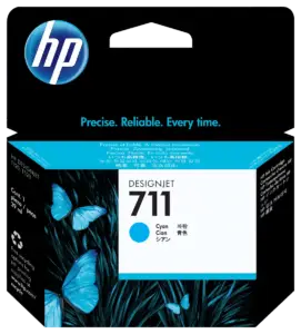 Cartucho De Impresión HP 711 Cian