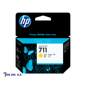 Cartucho De Impresión HP 711 Amarillo (CZ132A)
