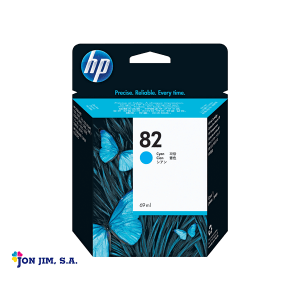 Cartucho De Impresión Cian HP 82 C4911A