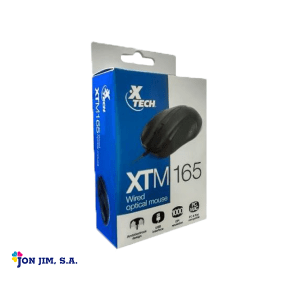 Mouse óptico con cable XTM-165