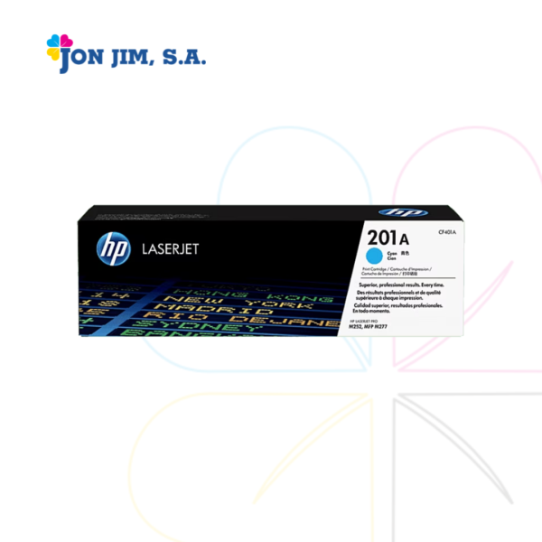 Tóner HP 201A Cian Original CF401A