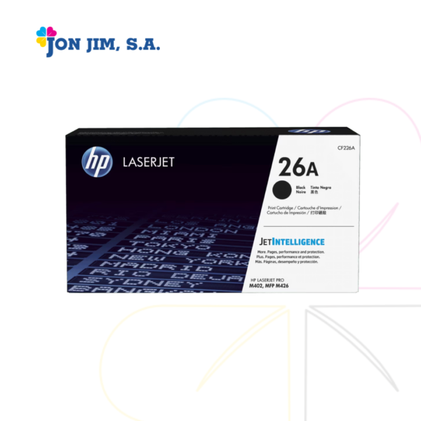 Toner HP 26A Negro LaserJet Original CF226A