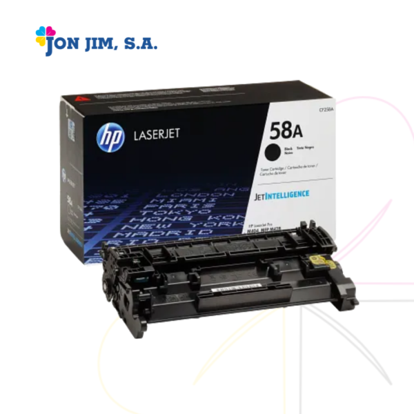 Tóner HP 58A Negro Original LaserJet CF258A
