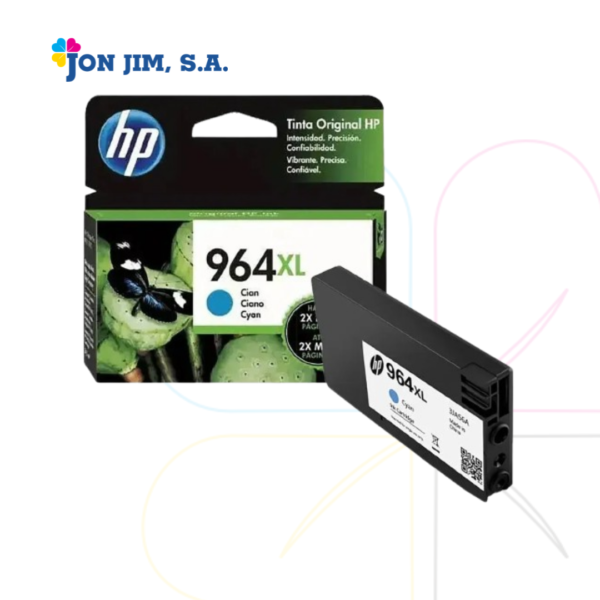 Cartucho de Tinta HP 964XL Cyan 3JA54AL