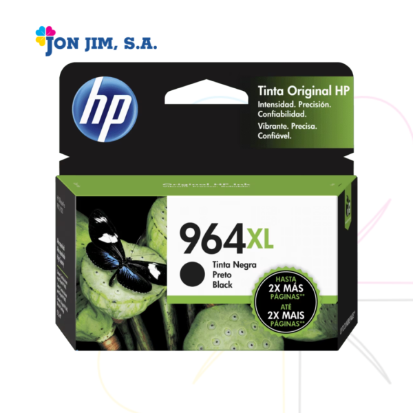 Cartucho De Tinta HP 964XL Negro 3JA57AL