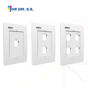 Placa de Pared para Puertos de Red