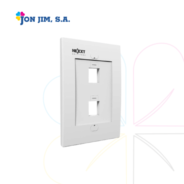Placa de Pared para Puertos de Red