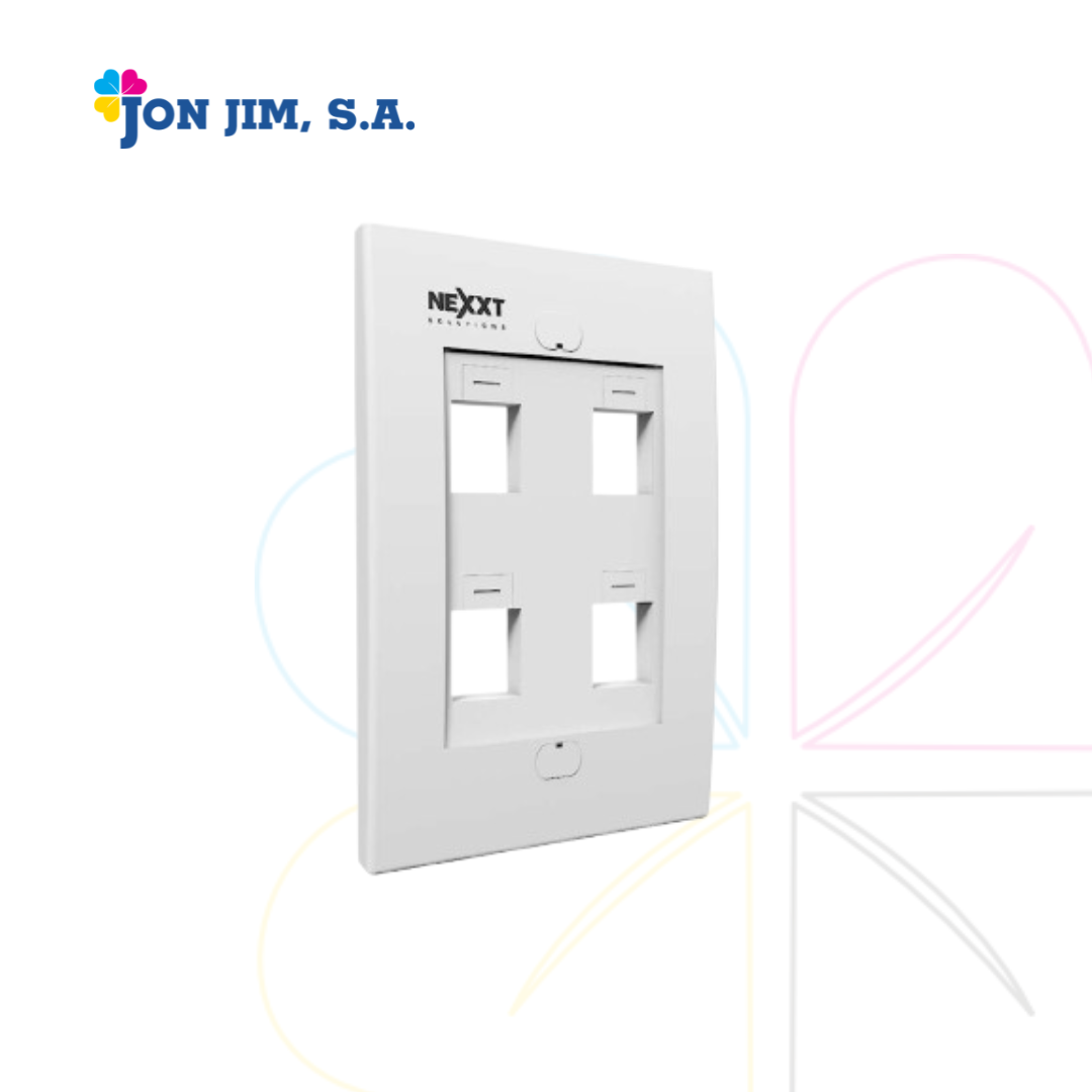 Placa de Pared para Puertos de Red
