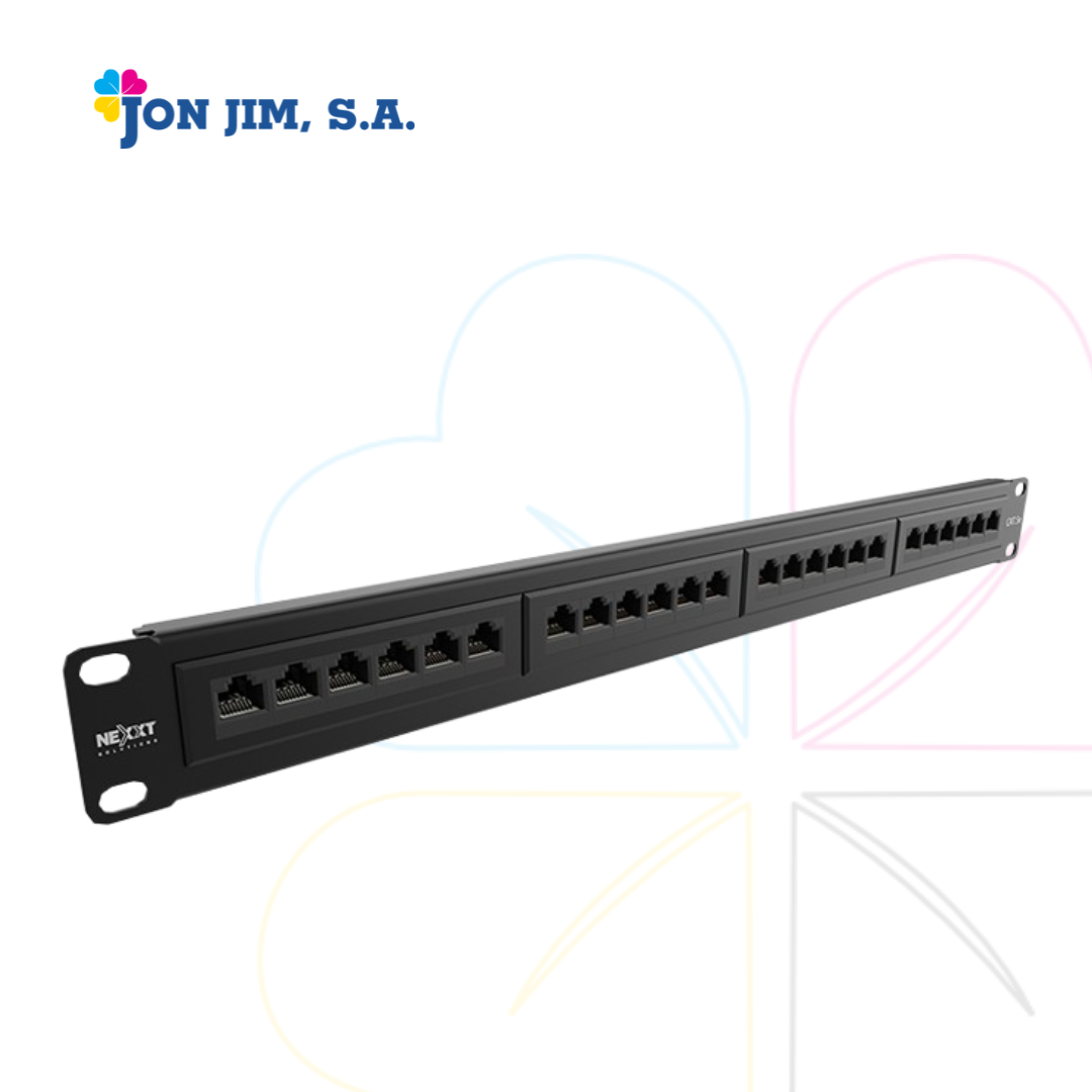 Patch Panel 24 Puertos Cat6 Nexxt (AW191NXT06)