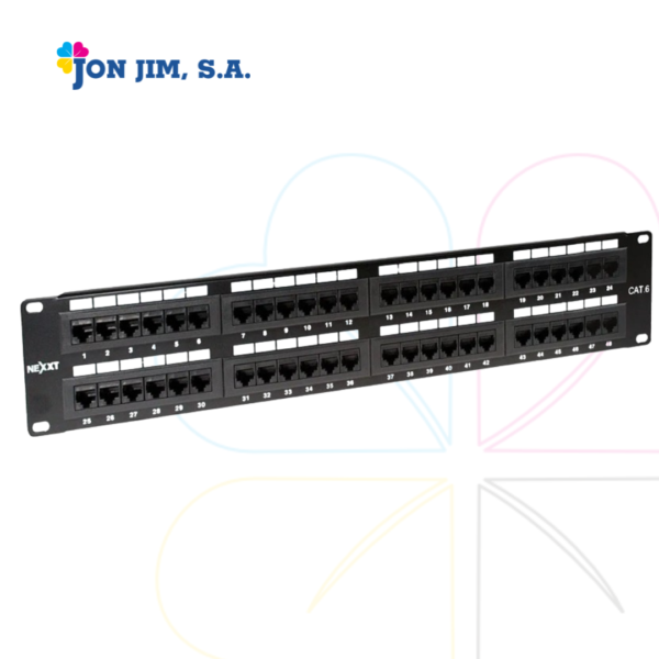 Patch Panel 48 Puertos Cat6 Nexxt (AW191NXT11)