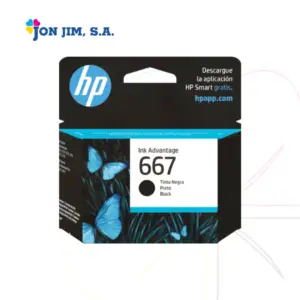 Cartucho De Impresión HP 667 Negro