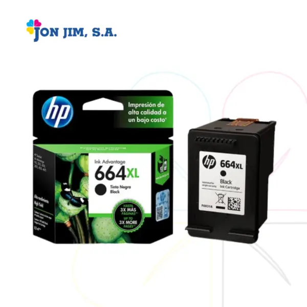 Cartucho De Impresión HP 667XL Negro