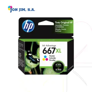 Cartucho De Impresión HP 667XL Tricolor